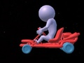 Hra Karting vo vesmíre  online