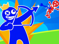 Hra Červené a modré špionážne hádanky Stickman 2  online