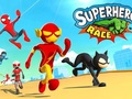 Hra Závod superhrdinov  online