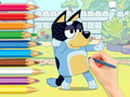 Hra Omaľovánka: Bluey a Bingo  online
