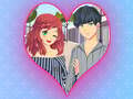 Hra Romantická anime hra na obliekanie párov  online