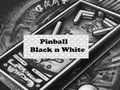 Hra Pinball čiernobiela online