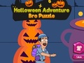 Hra Halloween dobrodružstvo Bro Puzzle  online