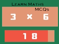 Hra Naučte sa matematiku MCQ  online