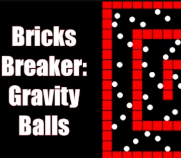 Hra Tehly Breaker Gravitačné gule  online