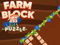 Hra Puzzle Farm Block  online