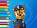Hra Omaľovánka: Paw Patrol Chase  online