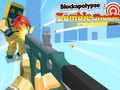 Hra Blockapolypse zombie strieľačka  online