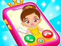 Hra Baby telefón princeznej  online