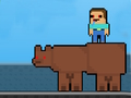Hra Útek Noob Bear  online