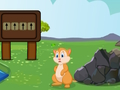 Hra Zachráňte veveričku z kameňa  online