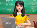 Hra School Teacher Game Školský deň  online