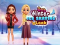 Hra Zimný korčuliarsky vzhľad BFF  online