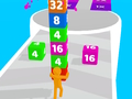 Hra 2048 Cube Run online
