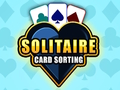 Hra Puzzle na triedenie kariet Solitaire  online