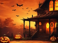 Hra Strašidelná halloweenská skrytá tekvica  online