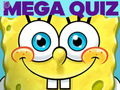 Hra Detský kvíz: SpongeBob Mega kvíz  online