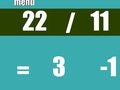 Hra Divízny matematický kvíz  online
