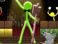 Hra FNF Rush E : Animácia vs. Minecraft  online
