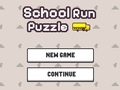 Hra Školský beh puzzle  online