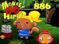 Hra Opica Go Happy Stage 886 online