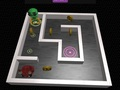 Hra 3D bludisko a robot  online