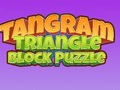 Hra Tangram trojuholníková bloková hádanka online