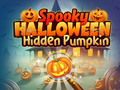 Hra Strašidelná halloweenská skrytá tekvica  online