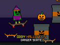 Hra Obby Halloween Danger Skate online