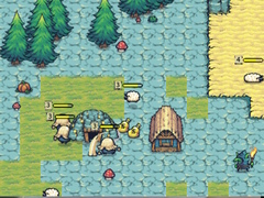 Hra Vojna štyroch mini kráľovstiev  online