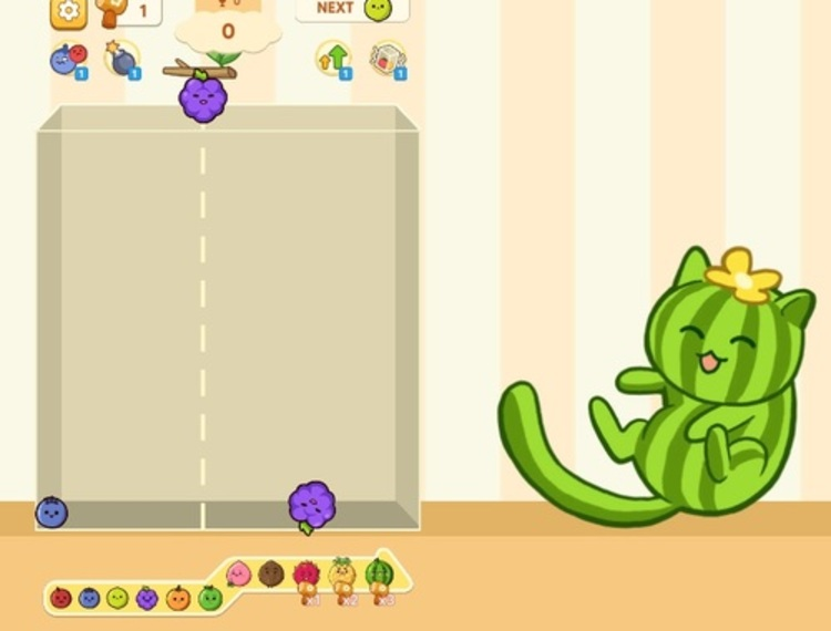 Hra Hra Fruit Merge Juicy Drop  online