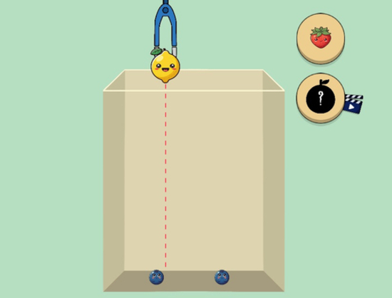 Hra Suika Watermelon Drop online