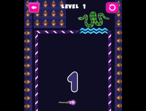 Hra Čarodejník magický oheň  online