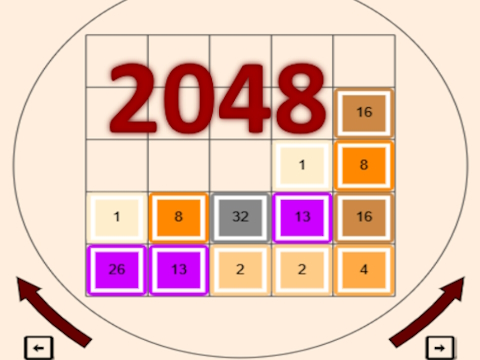 Hra 2048  online