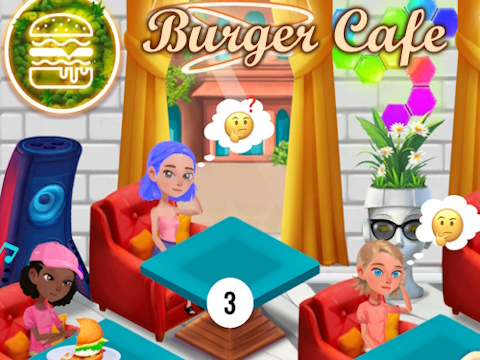 Hra Burger kaviareň  online