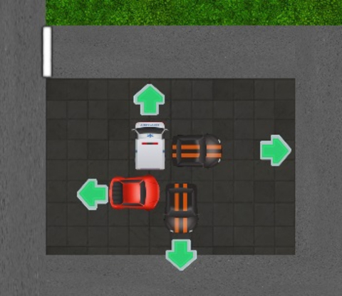 Hra Parkovacie auto  online