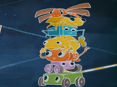 Hra Robotická obchádzka  online