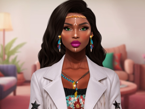 Hra Bohémsky elegantný dress-up  online