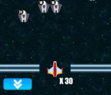 Hra Vesmírny blaster online