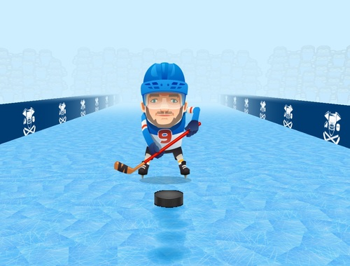 Hra Nečinný hokej výzva 3D online
