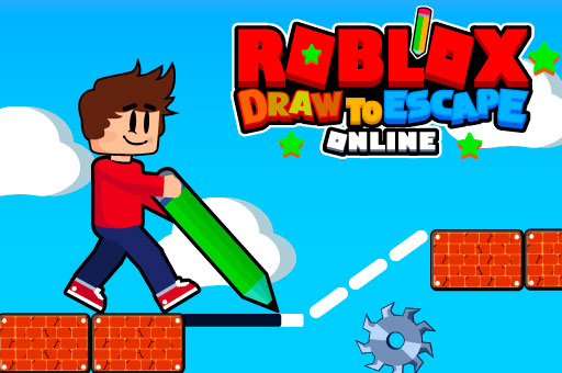 Hra Roblox Draw, aby utiekol online online