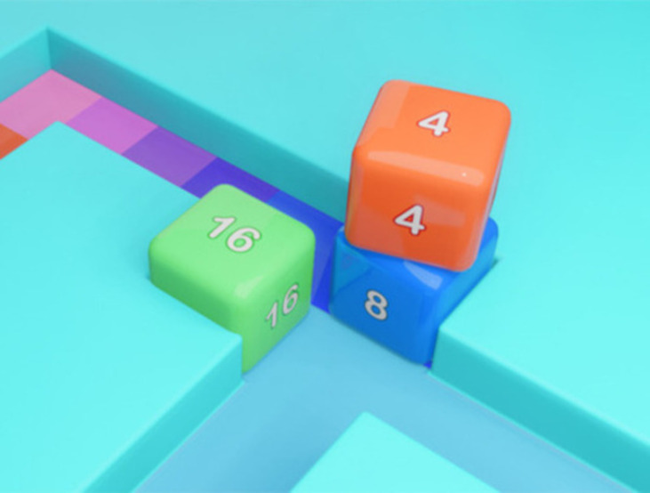 Hra Bludisko 2048 online