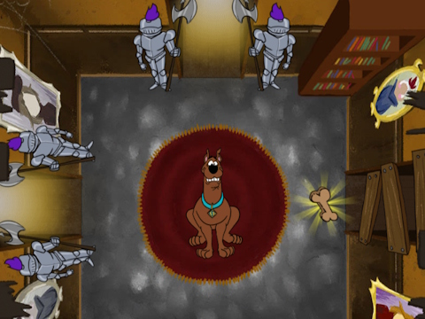 Hra Scoobyho rytierska mora  online