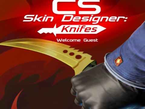 Hra CS Skin Designer: Nože  online