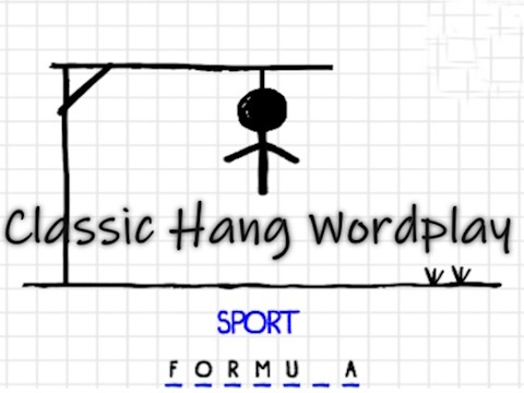 Hra Klasická hra so slovami Hang  online