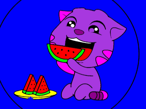 Hra Omaľovánky Talking Tom  online