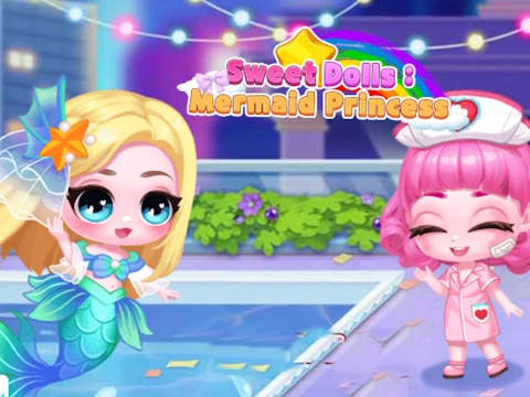 Hra Sweet Dolls: Morská panna princezná  online