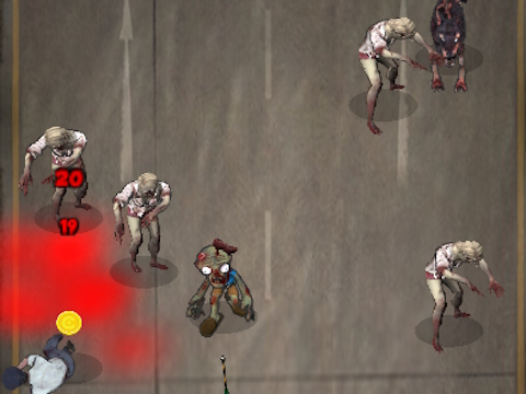 Hra Prežitie obrany zombie online