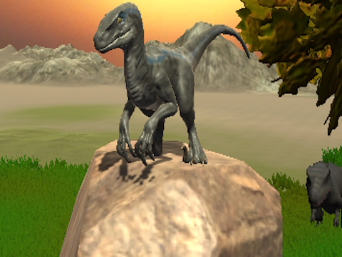 Hra Dino Simulator City Attack online