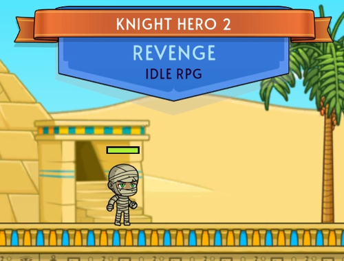 Hra Knight Hero 2 pomsta nečinný RPG online